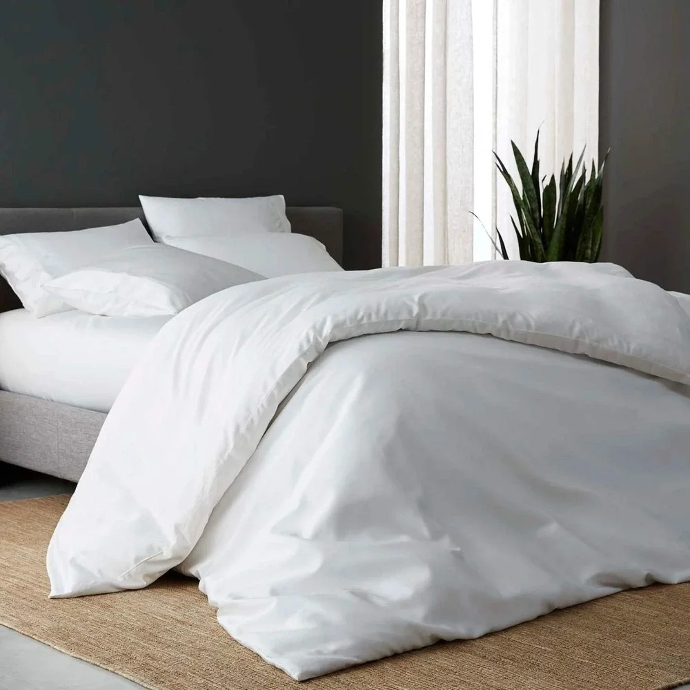 Doz‎ By Sijo Long Staple Sateen Cotton Sheet Set Snow Queen No Flat 2 Pillowcase